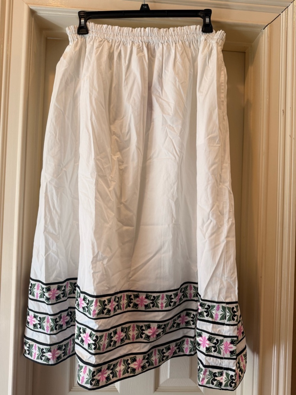 BEYOND by Vera Printed Crop Top | Pink & Green | NWT | XL - Picture 6 of 6